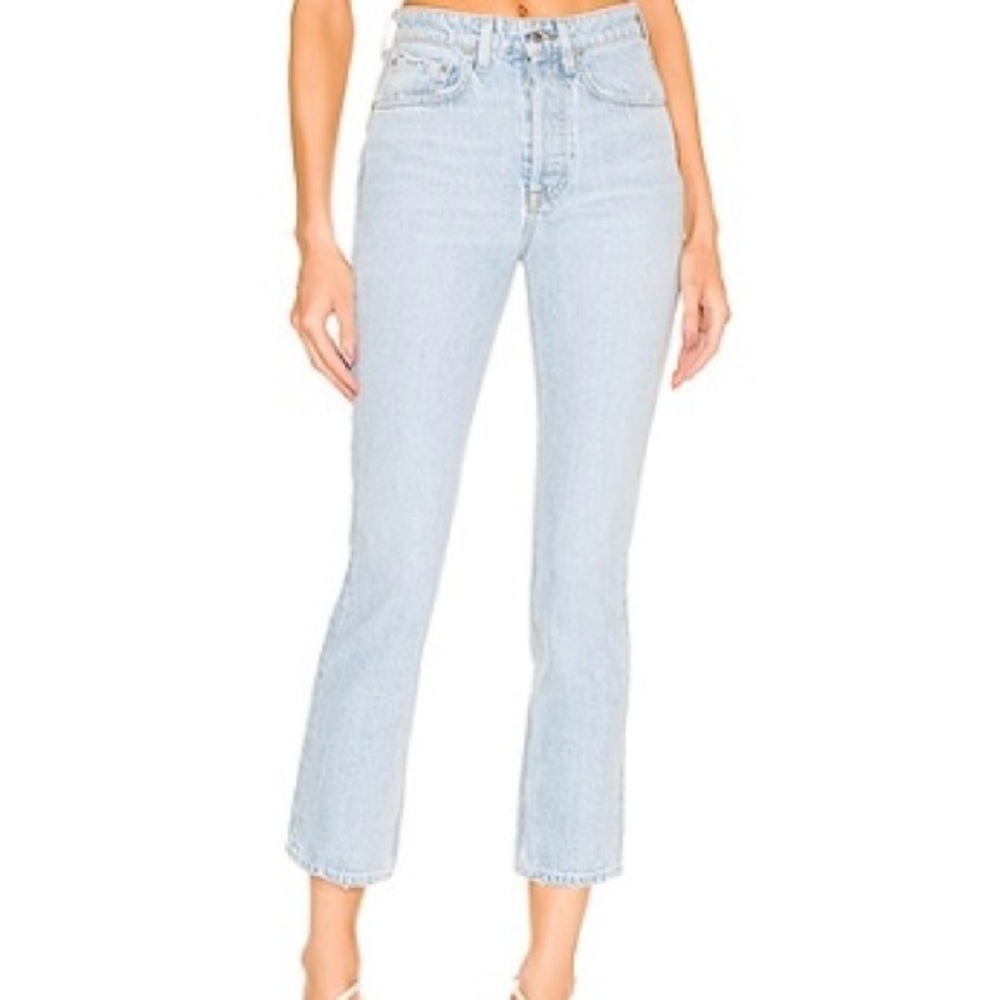 GRLFRND Ankle Cropped Jeans High-Waisted
